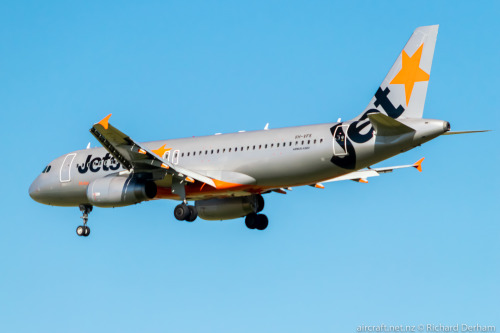 Jetstar A320 landing at ChristchurchType: Airbus A320-232Registration: VH-VFKLocation: Christchurch 