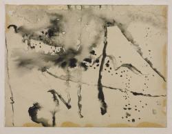 realityayslum:  Carl Buchheister  Komposition Juviem, 1959 Ink on paper mounted onto cardboard 