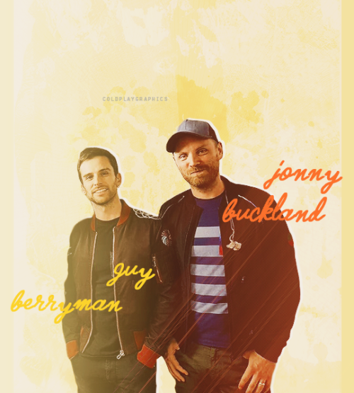 coldplaygraphics:The handsome and the wise ones