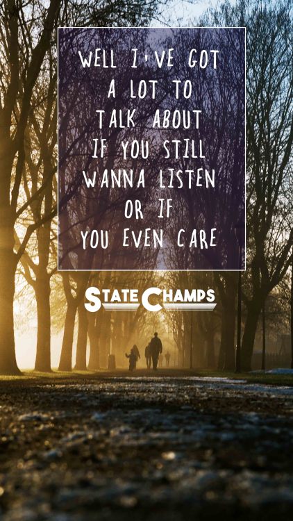 poppunklateatnight:State Champs // If I’m Lucky