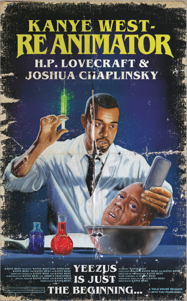 superheroesincolor:  Kanye West - Reanimator (2015) By Joshua Chaplinsky  Get it