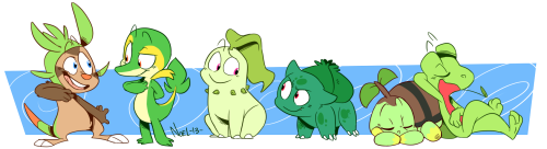 shuffahlong:I MADE SUM POKEMANZ, ENJOYYYY~NOEL ;7;