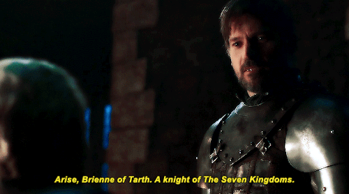 braimedaily: Ser Brienne of Tarth!