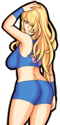 tabletorgy:  I finished something O: zero suit waifu and not so zero suit waifu Metroid Fusion is my favourit Metroid game and seeing her zero suit from Fusion in Smash Bro was a nice touch 