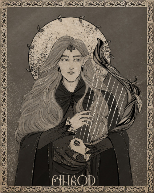 leitiko-art:17/31 No. Too much. The ears I can suffer. But Finrod was a male. And nowhere does Tolki