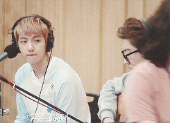  Forever giving glances at each other  