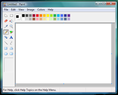 Windows Vista - Paint