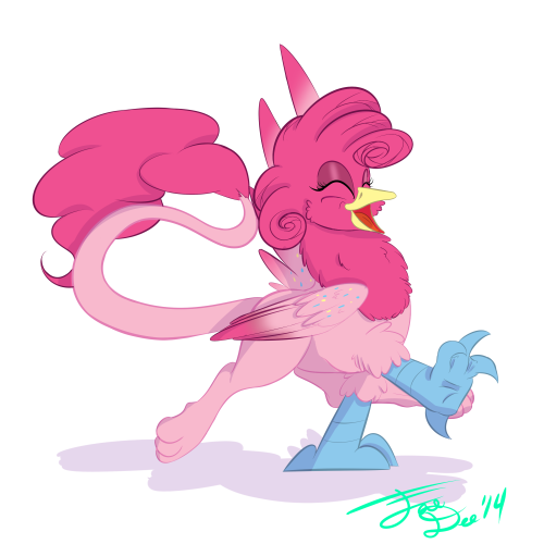 faedee:  FINALLY DONE WITH ALL OF THEM My Little Griffon~ All the Mane 6 griffonized and customized. This was a bunch of fun! 
