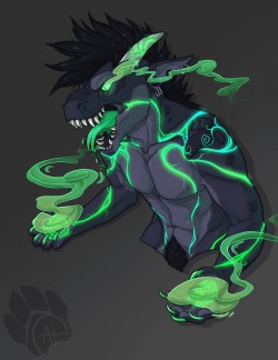 wolfkinz:Lizard with a Poison Tongue  - by