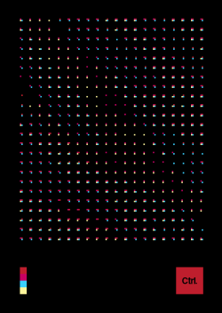 dustrial-inc:  color fragmentation. - Ctrl