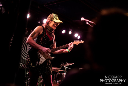 Mal Blum at Knitting Factory in Brooklyn, NY on 2/18/17.www.nickkarp.com