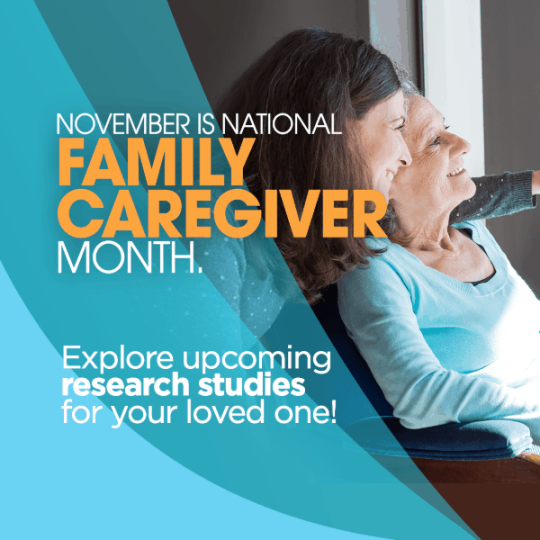 November is National Family Caregiver Month