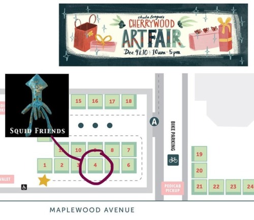 Cherrywood booth map just came in!!!#cherrywoodartfair #austintx