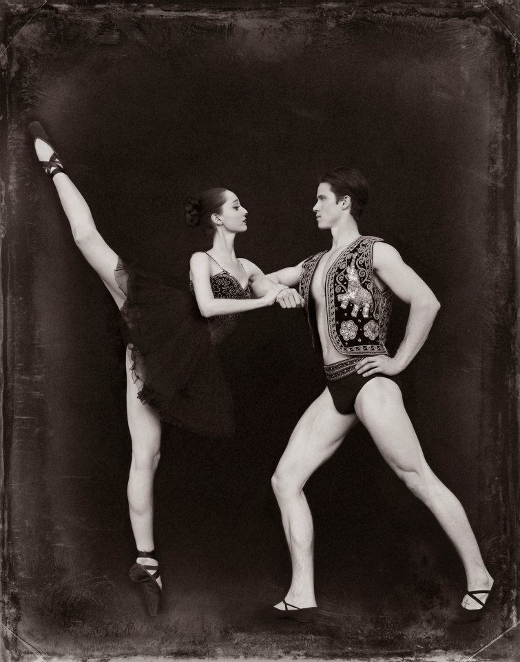 cloudvictory:  SEPIA SLEEKHEARTS: Emma Dumont &amp; Matt, by Steven Menendez.