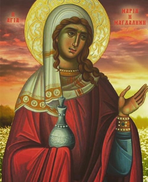 orthodoxfellowship:Today we celebrate the Holy Myrrhbearer and Equal to the Apostles, Mary Magdalene