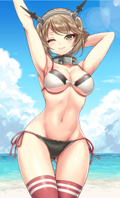 wanwan7:  mutsu (kantai collection) drawn by kase daiki - Danbooru