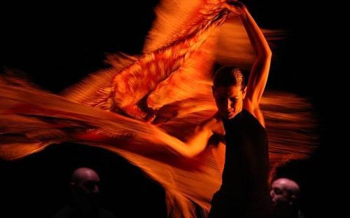 kattheroman:  Bailaoras de flamenco, gran arte para el cual se necesita mucho carácter y port