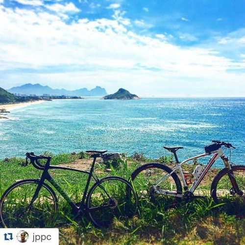 revistaridebike: Foto enviada por @jppc em uma paisagem fantástica! ・・・ “ The best way to make your 