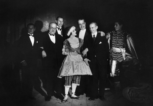 Nikolai Kremnev, Alexandre Benois, Boris Grigoriev, Tamara Karsavina, Sergei Diaghilev, Vaslav Nijin