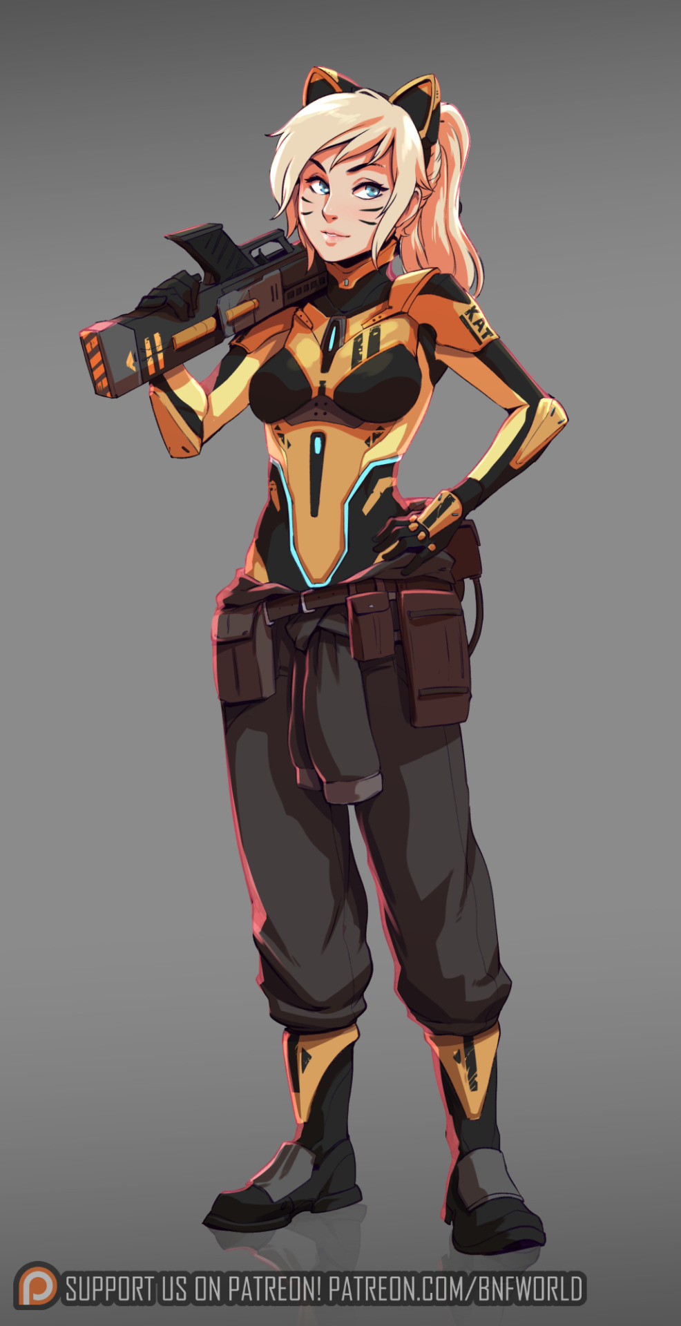denesta:  d-rex-art:A couple more Blackout designs of my friends’ characters! The