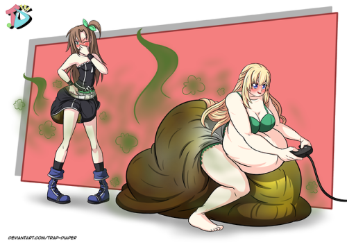 trap-diaper-arts: COMMMISSION - Vert’s Heavy Gaming AddictionCommission for SlashdieForever!LIKED? C