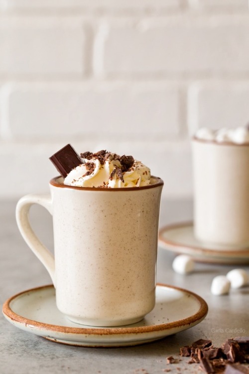 foodffs: Thick Hot Chocolate For One Follow for recipes Get your FoodFfs stuff here