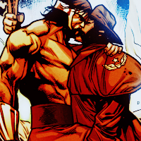magniflorious:  betterthanlegos:  Pairing —-> James Howlett and Hercules (X-Treme X-Men)  I miss them already. *sniffle* 