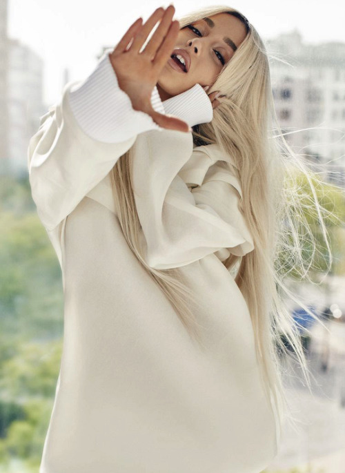 nobodysay:Ariana Grande photographed for ELLE | 2018“The planets, the stars, there’s nothing more hu