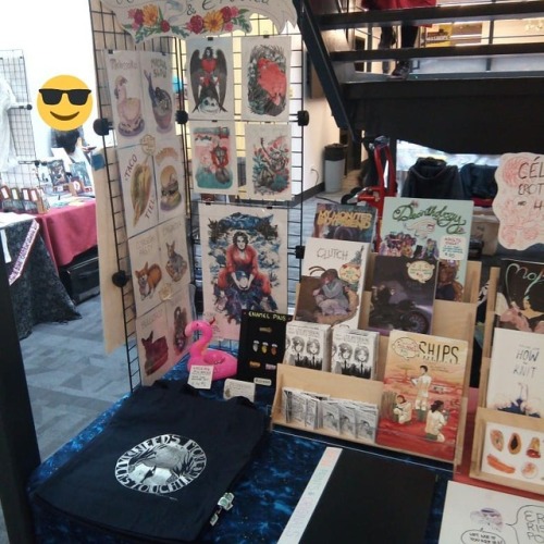 All set up at #MICE2018 ! E131 ✨ also, SECRET MENU: I brought 5 #genos #mousepads ($20). He&rsquo;s