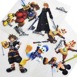 kh13:  The official Disney (Japan) Store has been updated with 7 new listings of Kingdom Hearts clear file and holographic sticker sets!Check them out!