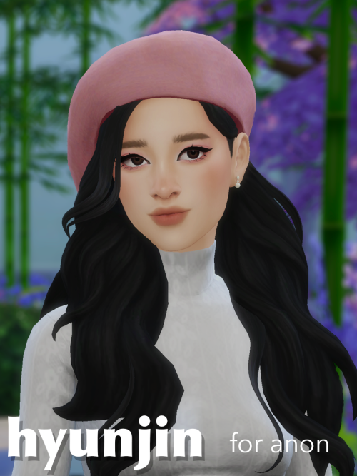 hyunjin; a sim request for anona sim inspired by hyunjin from loona!> public download | sfs> s