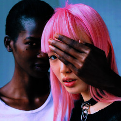 versacegods:  Aamito Stacie Lagum and Fernanda Ly @ DNA Models 