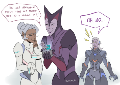 mistiqartsillustration:Knowing the Galra, kids would be thrown into fighting pits from the moment th