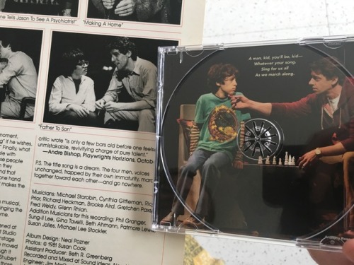 favorite-fighting-frenchman:March of the Falsettos vinyl vs. Falsettos Revival CD