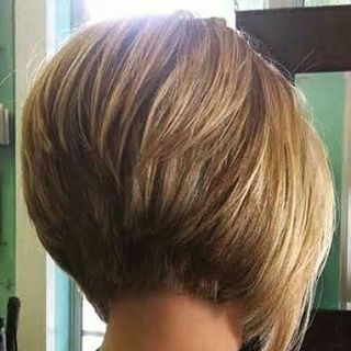 Graduated bob haircut hairstyle