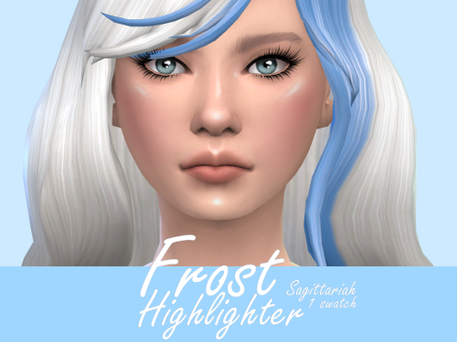 Frost Highlighterbase game compatible1 swatchproperly taggedenabled for all occultsdisabled for rand