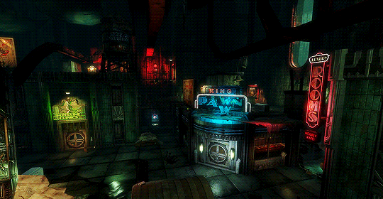 sparrow-hawk:I chose… Rapture. A city where the artist would not fear the censor.