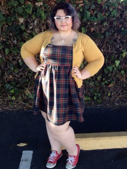 fatandnerdy:  This is that dress I was making!