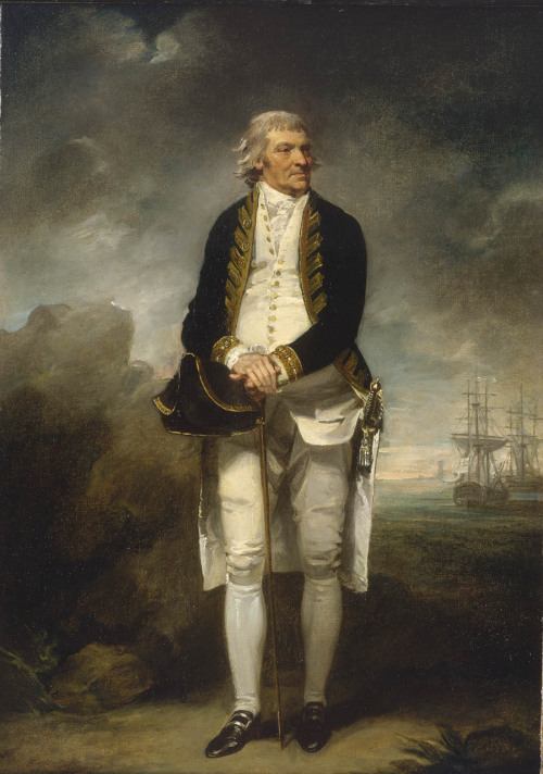 &mdash; Admiral Sir Edward Vernon- Henry Singleton (c.1790s) (RMG)