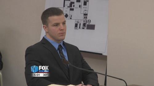 straightslaves: copericson4u: evileamon: Ex-cop Justin Bentz, 28, was found guilty of rape and face