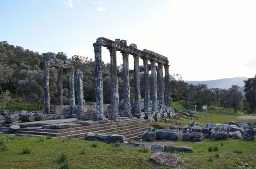 historyfilia: Temple of Zeus Lepsynus, 2nd century AD (Euromos, Turkey)