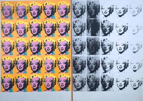 snowce:  Andy Warhol, Marilyn Diptych, 1962 