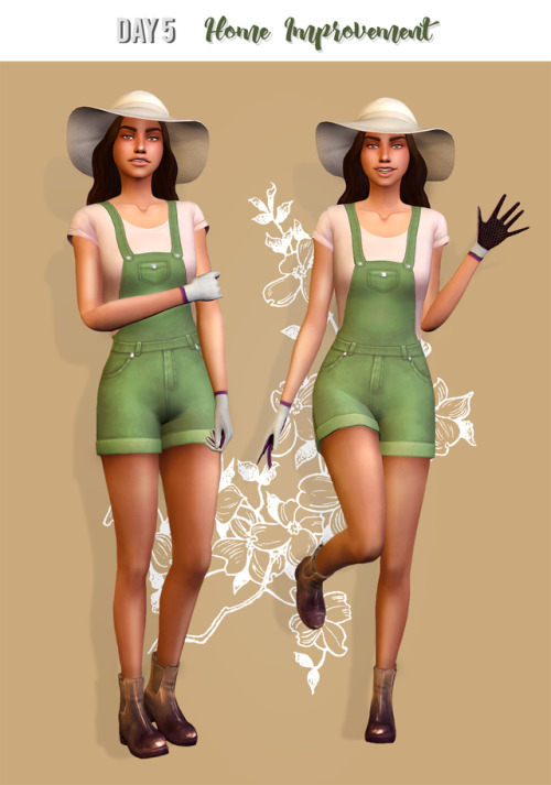 25 DAY LOOKBOOK CHALLENGE DAY 6: Home Improvement (and Gardening)
