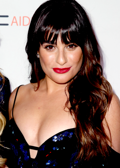 Lea Michele arrives at the 3rd Annual Hollywood Beauty Awards at Avalon Hollywood on February 19, 20