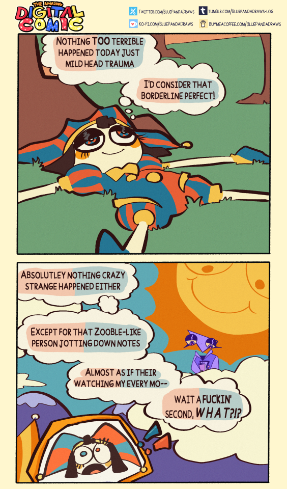 The Amazing Digital COMIC #16-Pomni Sees God