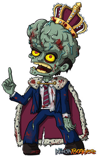 Ninjapocalypse, President Zombie King