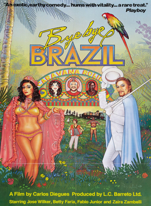 Cartaz do filme Bye Bye Brasil - 1980Filme de Cacá Diegues