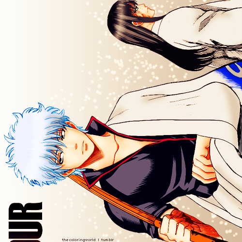 thecoloringworld:      • G I  N T A M A : Chapter 573 ~ The Great 4 reunited [