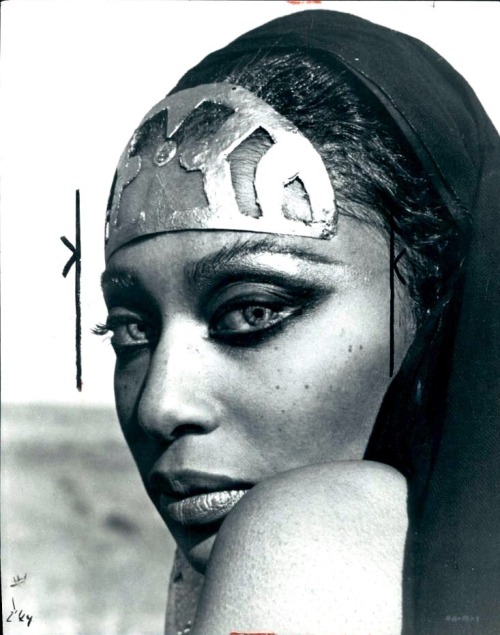 youreinheaven:Donyale Luna as the witch Oenothea, in the film Satyricon (1969)