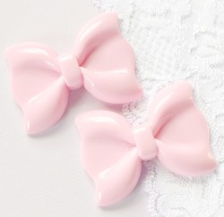 kawaiistomp:  Frilly bow cabochons ~ (credit and where to get them) (please do not delete the credit) 